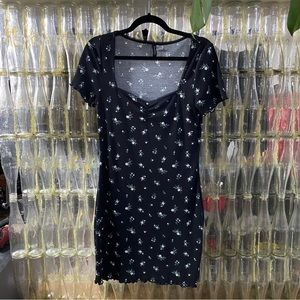 Floral Mini Bodycon Dress